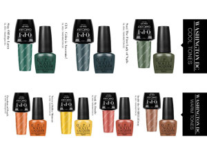 ¡Deslumbra con la nueva colección Washington DC de OPI!