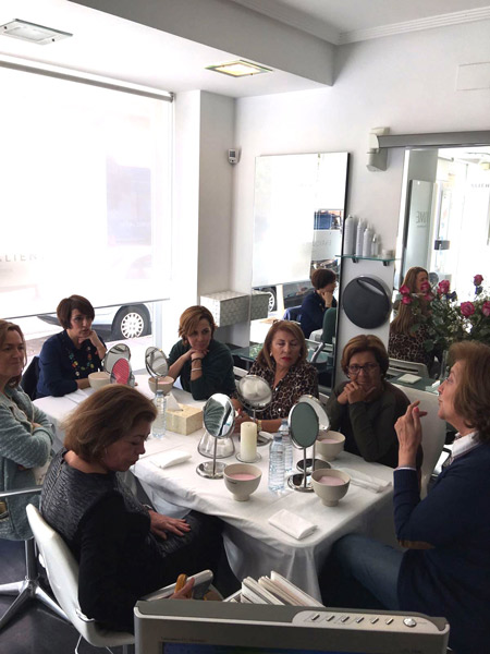 Master Class de Natura Bissé en nuestra peluquería en Cádiz