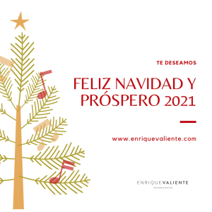 Feliz Navidad y próspero año 2021