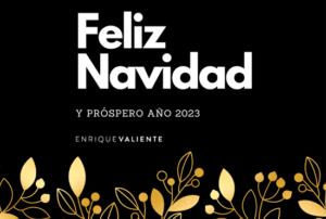 Enrique Valiente os desea Feliz Navidad